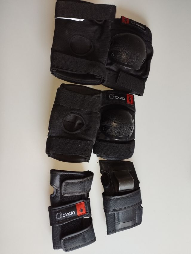 Protecciones skate/patinete talla XS