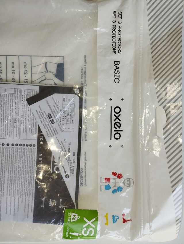 Protecciones skate/patinete talla XS