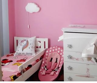 Cama Ikea niño niña con barrera 