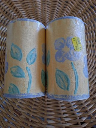 Carta da parati a fiori - altezza 15 cm