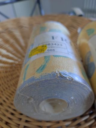 Carta da parati a fiori - altezza 15 cm