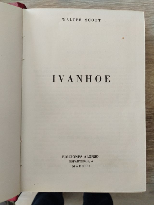 Libro Ivanhoe