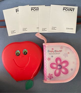 2 porta CD + 4 CD-recordable 