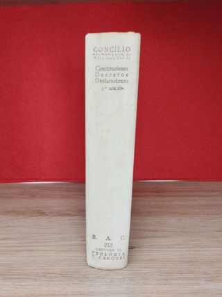 Libro Concilio Vaticano II, Constitucion