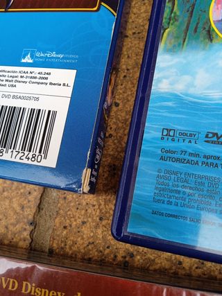 Lote películas Disney (URGE)