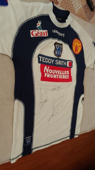 Camiseta de Futbol del S.C. Bastia "Talla XL"