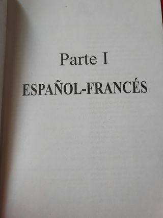 Diccionario Español《》Francés