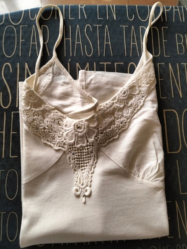 Top de tirantes Marca Massimo Dutti