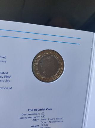 Monedas de 2 Libras.