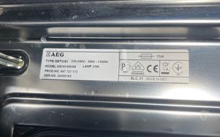 Horno de Vapor AEG