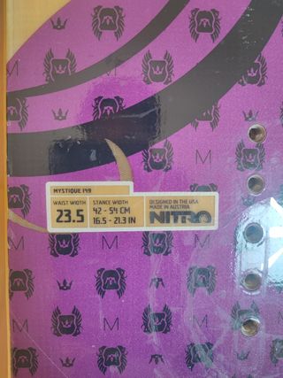 Tabla snowboard mujer