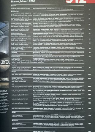 REVISTA DE ARQUITECTURA Y DISEÑO DOMUS 912 Y 928