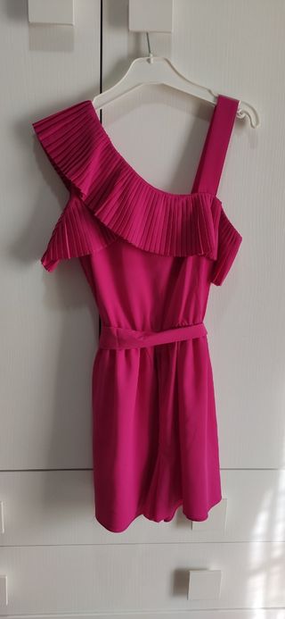 Mono crepe rosa niña Mayoral