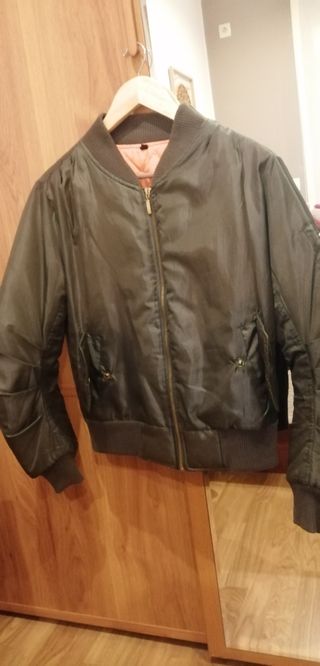 Cazadora bomber verde