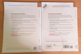La formazione filosofica - volumi 1A e 1B