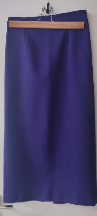 Zara falda midi nueva S