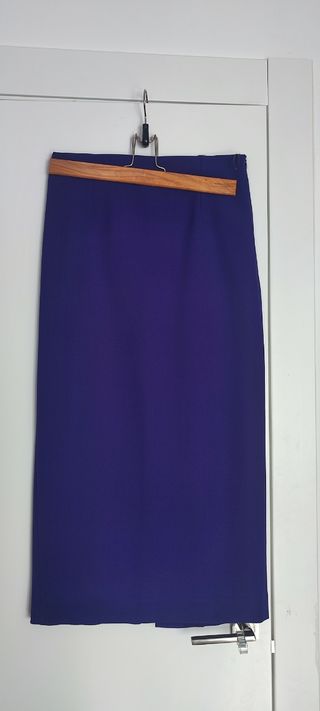 Zara falda midi nueva S
