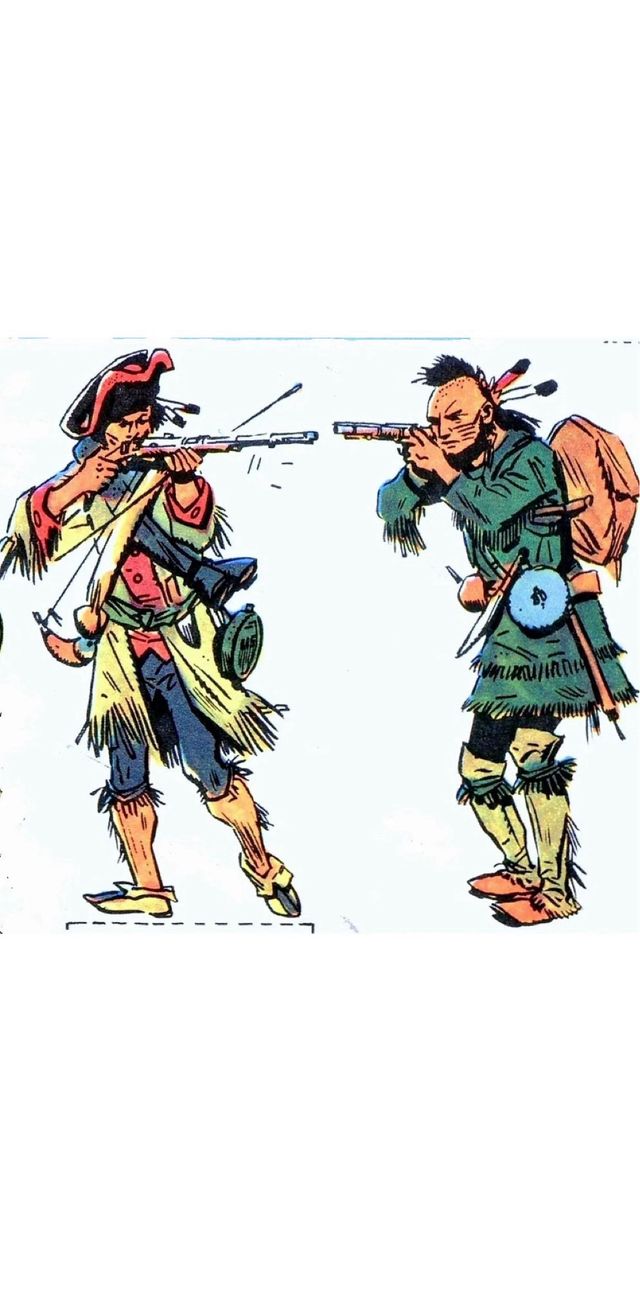 INDIAN SCOUT RANGERS, 54MM. METALLO,DIPINTO A MANO