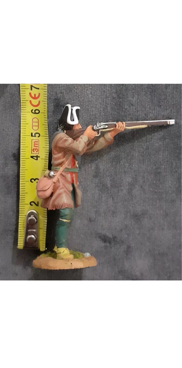 INDIAN SCOUT RANGERS, 54MM. METALLO,DIPINTO A MANO