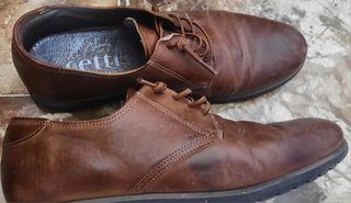Zapatos hombre piel marca CETTI 2 pares