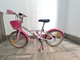 Bicicleta paseo niña de 4,5 a 6 años 16"