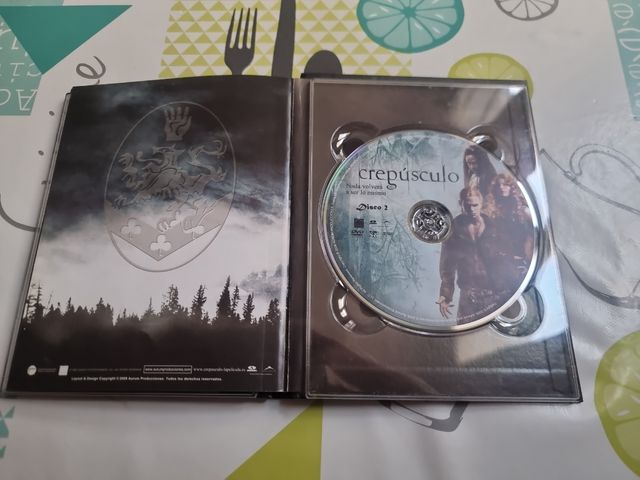 Dvd luna nuev y crepusculo