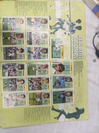 Album cromos futbol 