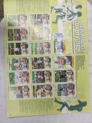 Album cromos futbol 
