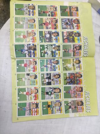 Album cromos futbol 