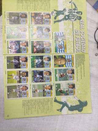 Album cromos futbol 