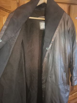 Chaquetón piel mujer