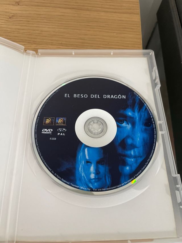 Dvd El beso del Dragon