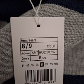 Maglia bimbo in cotone