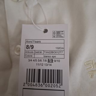 Maglietta bimbo a maniche  lunghe