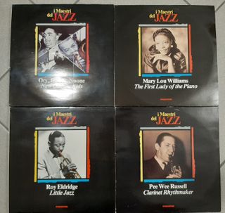 lotto 4 dischi - I maestri del Jazz - DeAgostini