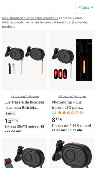🚲🔦LUZ TRASERA PARA BICICLETA