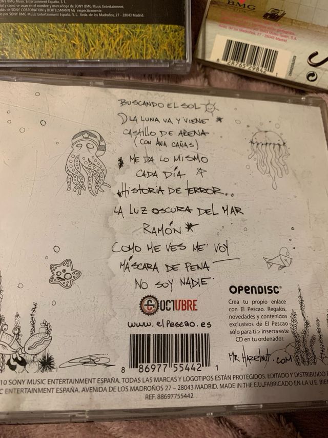 CD’S y DVDS EL CANTO DEL LOCO