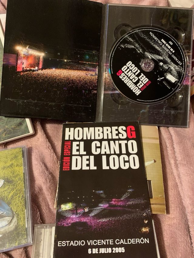 CD’S y DVDS EL CANTO DEL LOCO