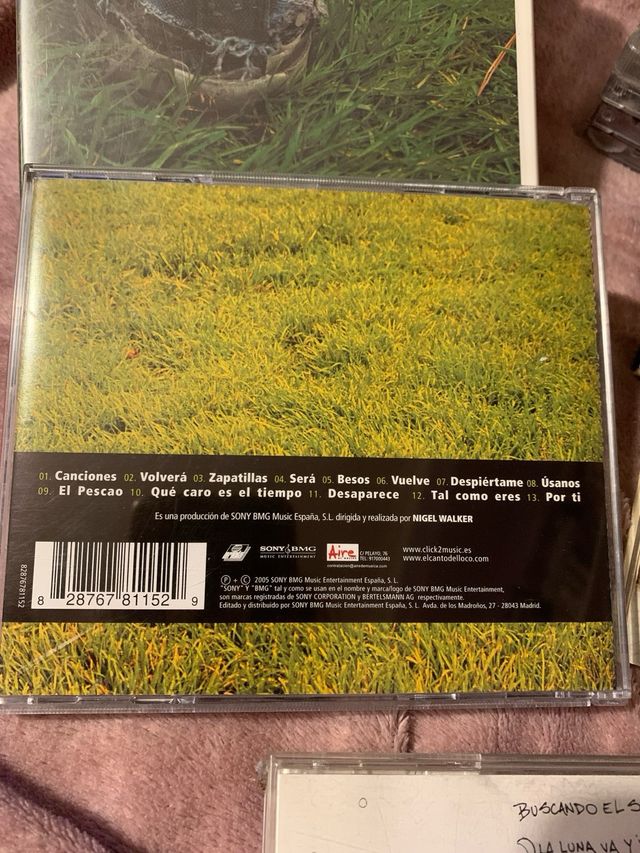 CD’S y DVDS EL CANTO DEL LOCO