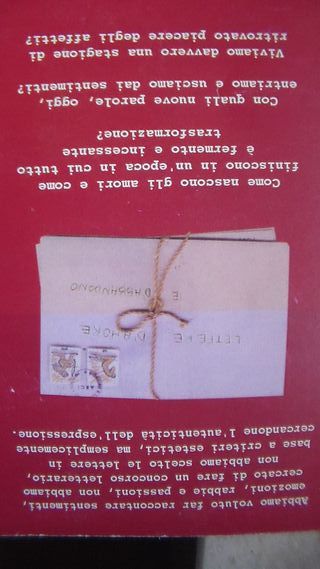 Libro "LETTERE D'AMORE E D'ABBANDONO"