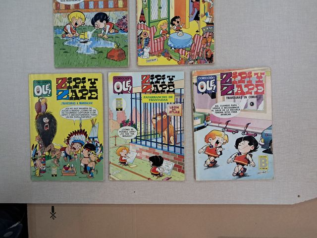 Lote ZIPI y ZAPE Colección Olé y edición colección