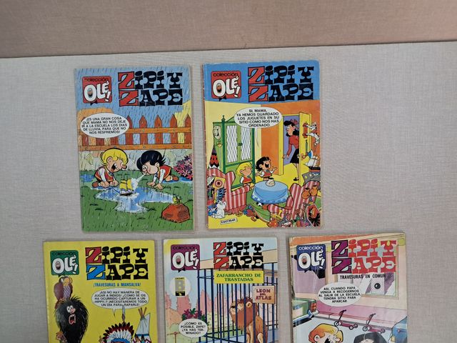Lote ZIPI y ZAPE Colección Olé y edición colección