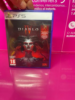 Ps5 diablo lv por 39.99 juego fisico!!!