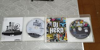 Pack DJ Hero para Ps3 