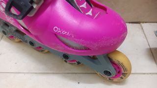 Patines para niña con protecciones