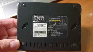 D-Link ROUTER ADSL2/2+ SWITCH 4X 10/100 DSL-2542B