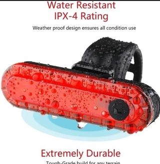 🔦🚲PACK DE 2 LUCES TRASERAS PARA BICICLETA