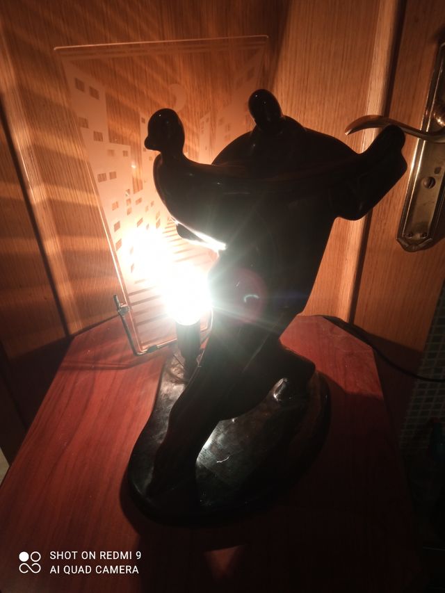 Lampara retro sobremesa años 80/90