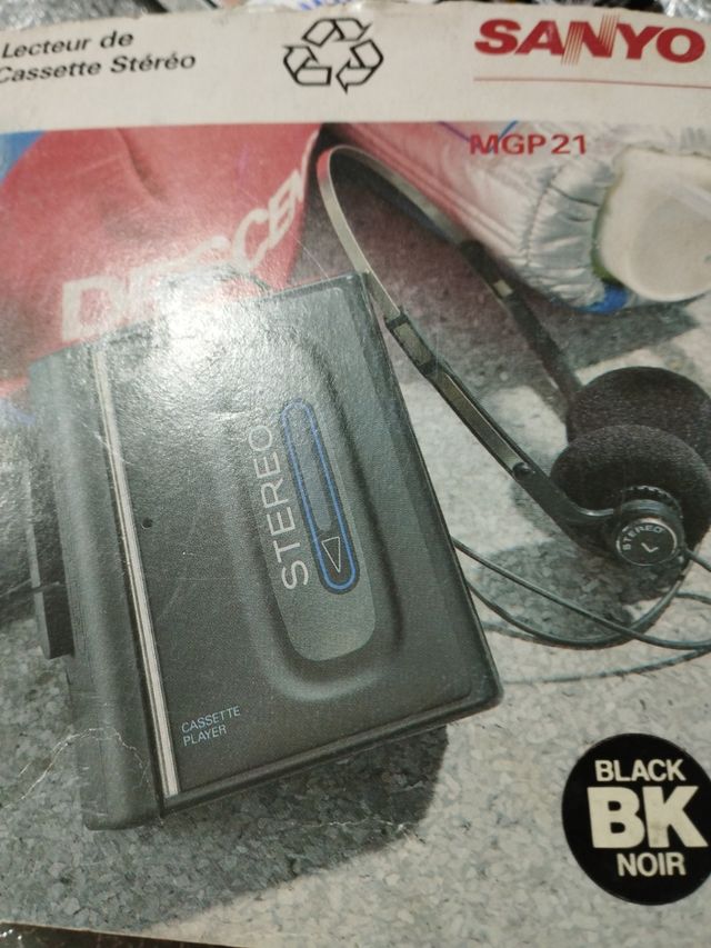 Walkman Sanyo vintage