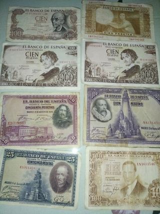 Billetes antiguos